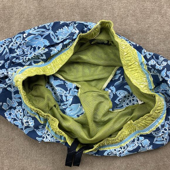 Tommy Bahama Swim Shorts Mens Large Floral Blue Green Relax Trunks Board Casual - Picture 6 of 13